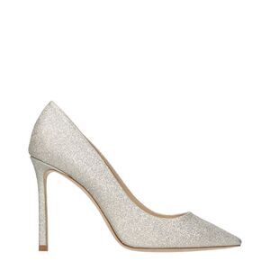Jimmy Choo Gold Plastic High Heel Women's Pumps